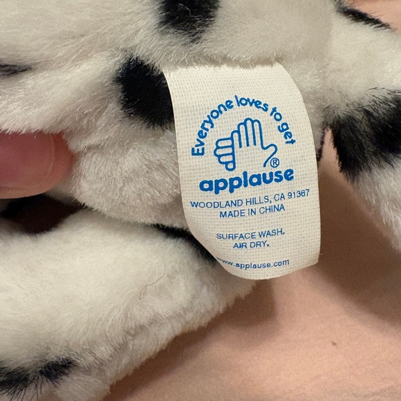 Vintage 102 Dalmatians Domino dog plush - Picture 5 of 5